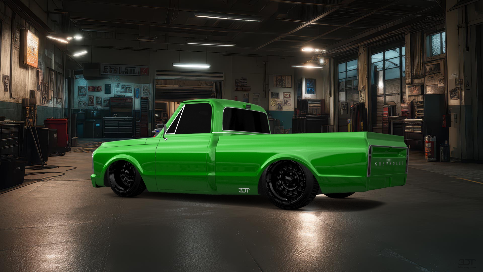 Chevrolet C-10 Cheyenne 2 Door pickup truck 1972 tuning