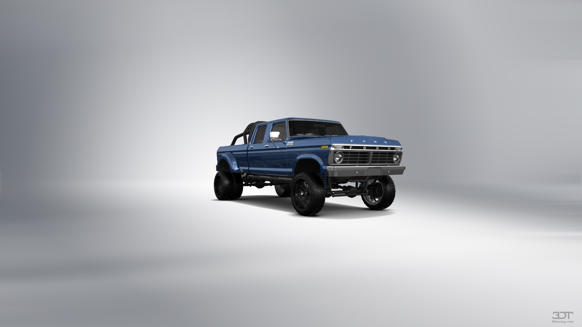 Ford F-350 Dually 4 Door pickup truck 1973