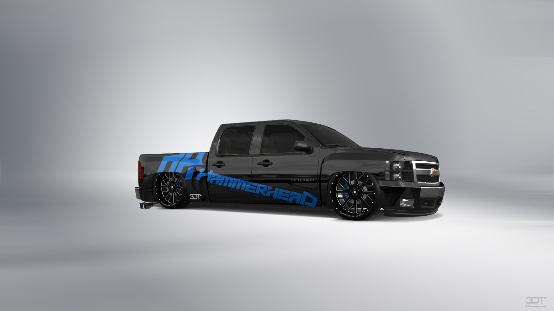 Chevrolet Silverado 1500 Crew Cab 4 Door pickup truck 2007 tuning