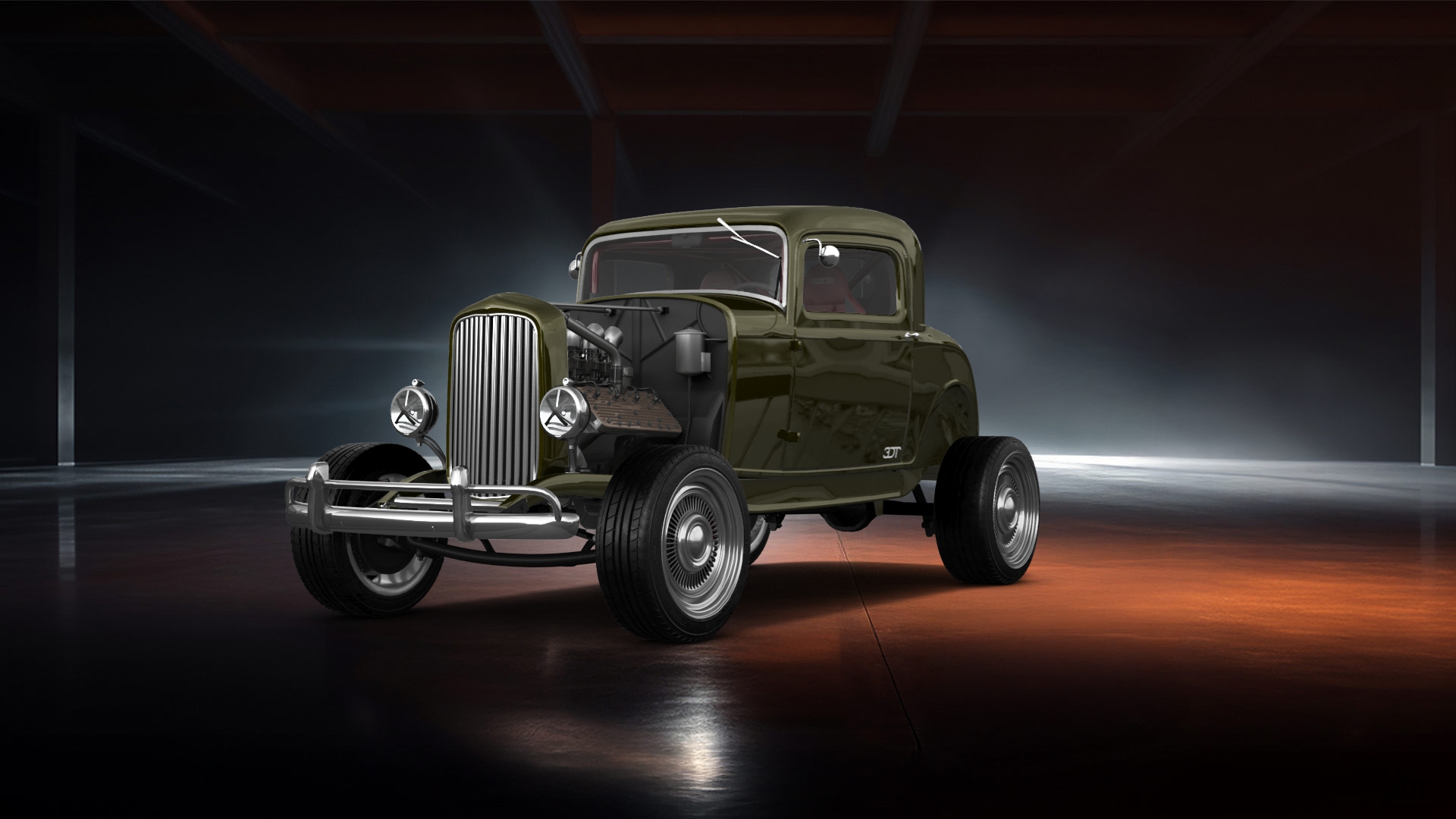 Ford Model B Deluxe 2 Door Coupe 1932