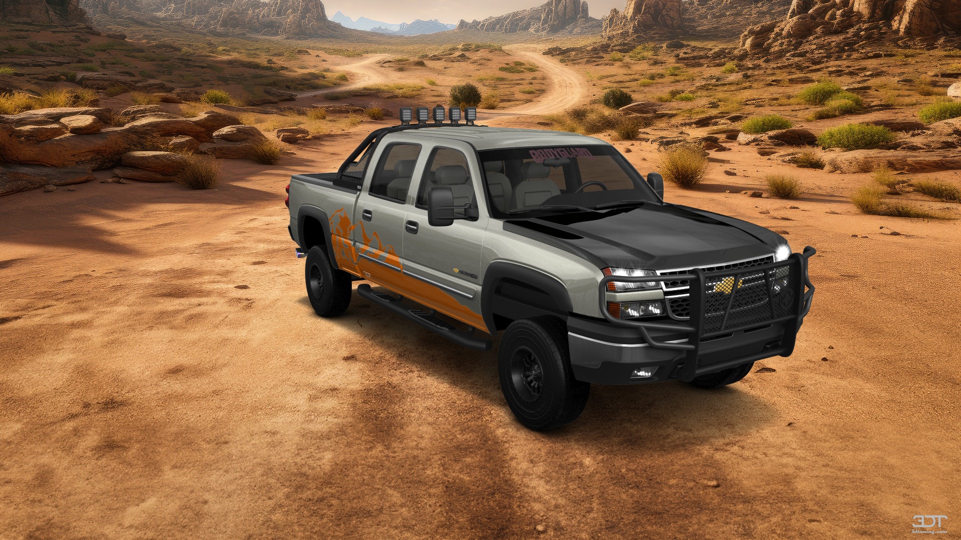 Chevrolet Silverado 2500 HD Long Box 4 Door pickup truck 2002 tuning