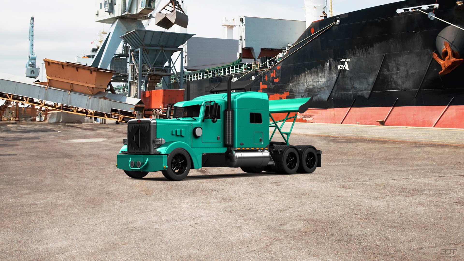 Peterbilt 359 Truck 1987