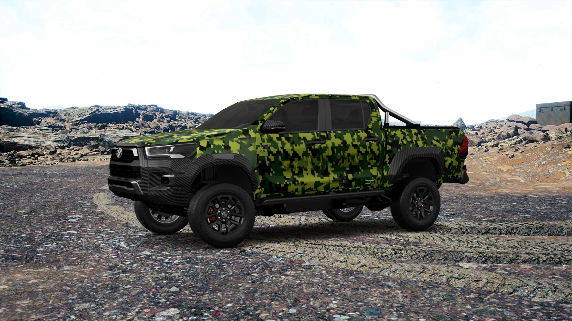 Toyota Hilux Double Cab 4 Door pickup truck 2015 tuning