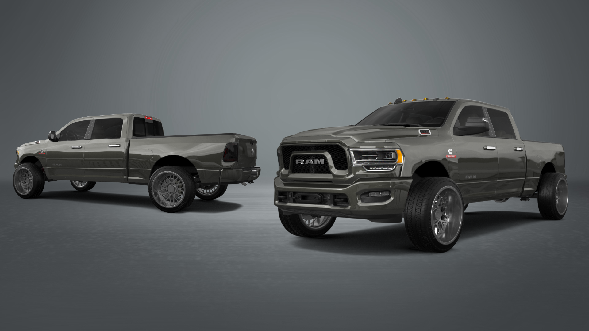 Dodge Ram 2500 4 Door pickup truck 2020 tuning