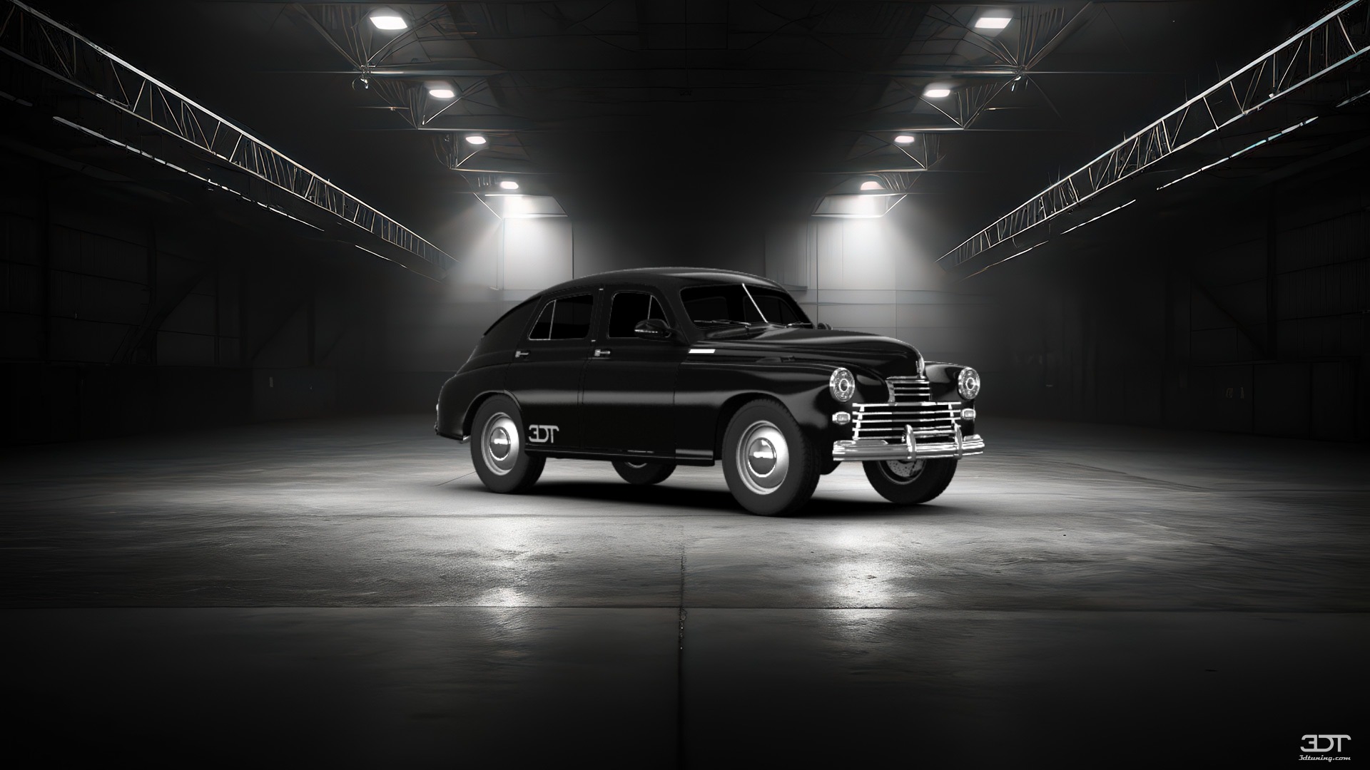 Tuning GAZ M20 Pobeda Fastback 1950