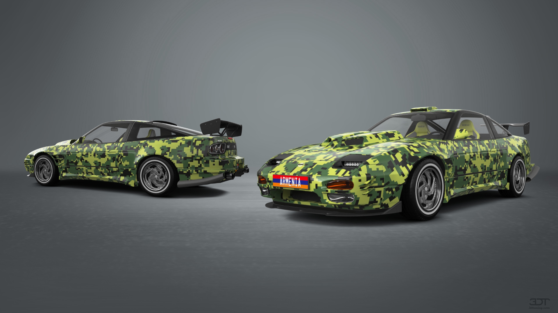 Nissan 240SX 3 Door Hatchback 1989 tuning