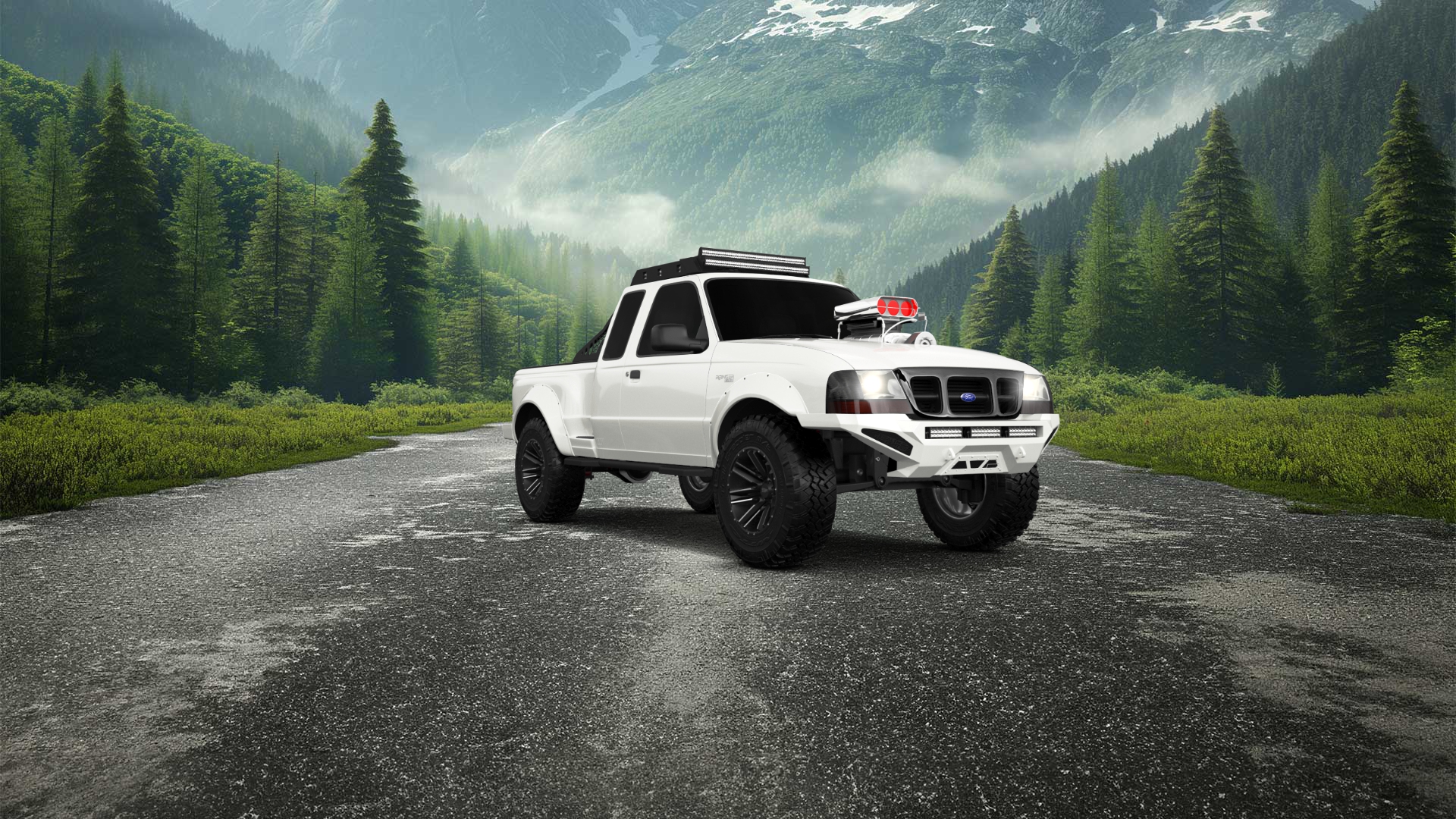 Ford Ranger Flareside 2 Door pickup truck 1998