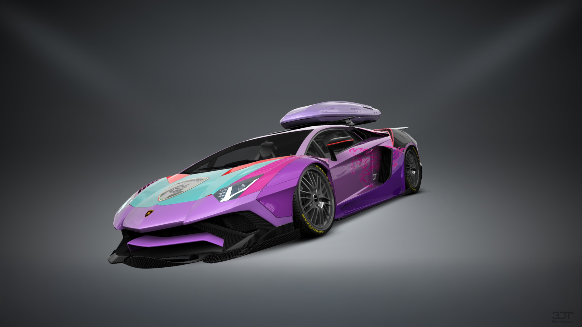 Lamborghini Aventador 2 Door Coupe 2012 tuning