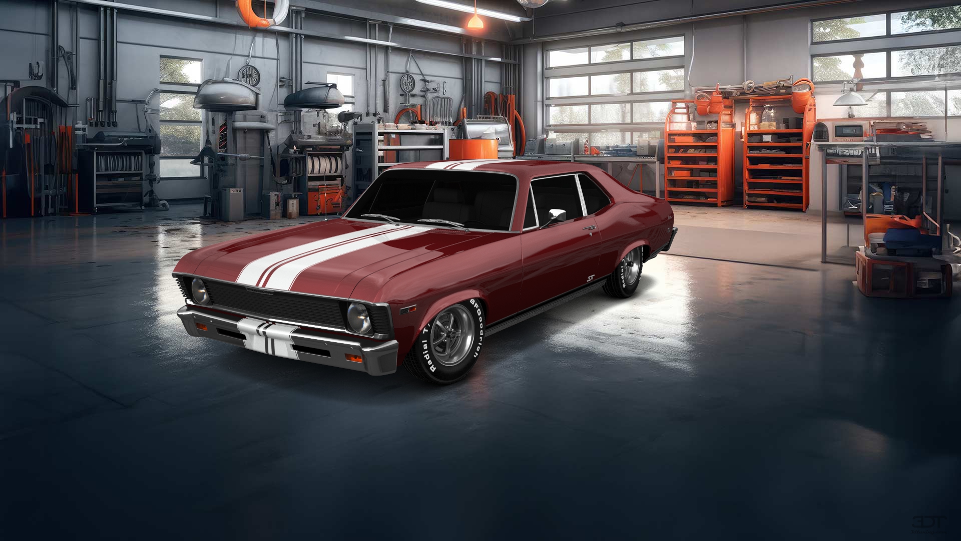 Chevrolet Chevy II Nova 2 Door Coupe 1968