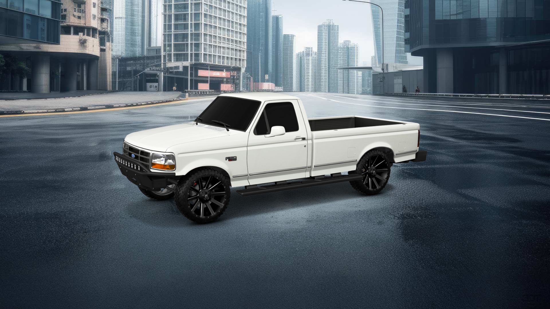 Ford F-150 Regular Cab 2 Door pickup truck 1992 tuning