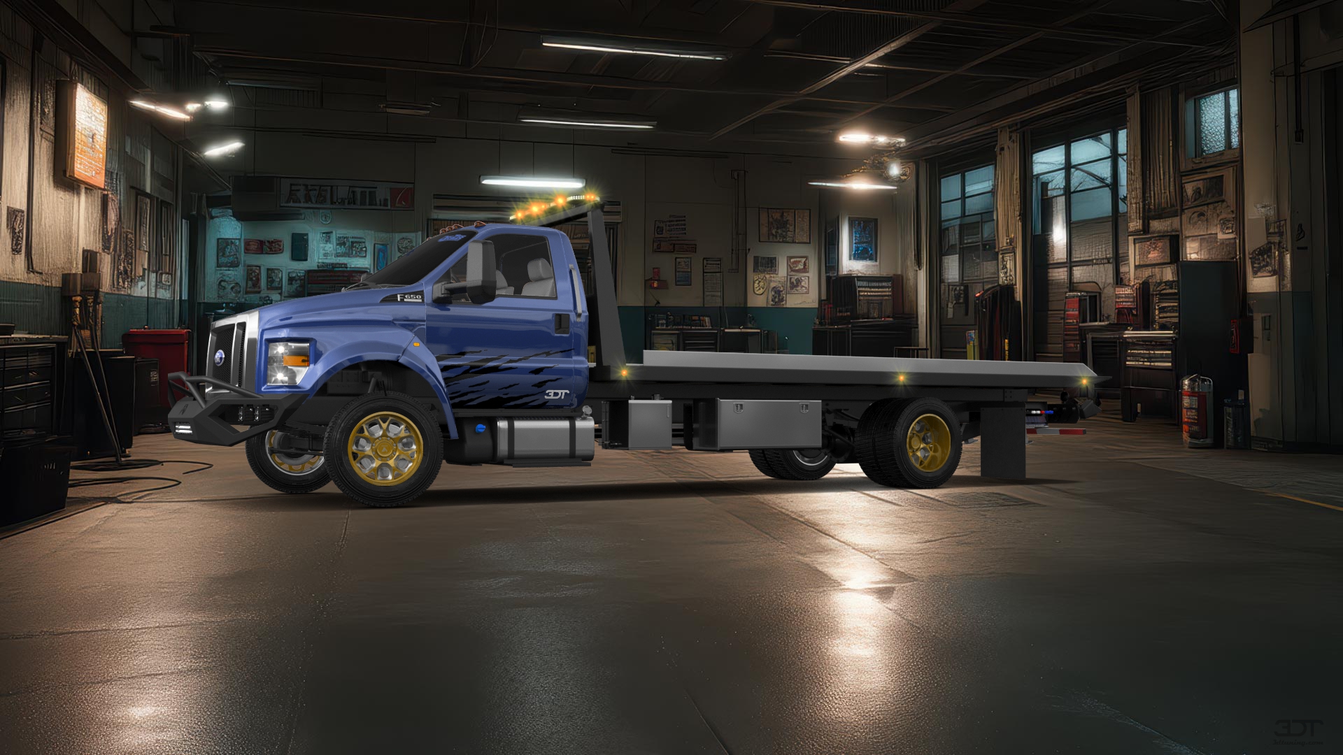 Ford F-650 Tow Truck Pickup 2016 tuning