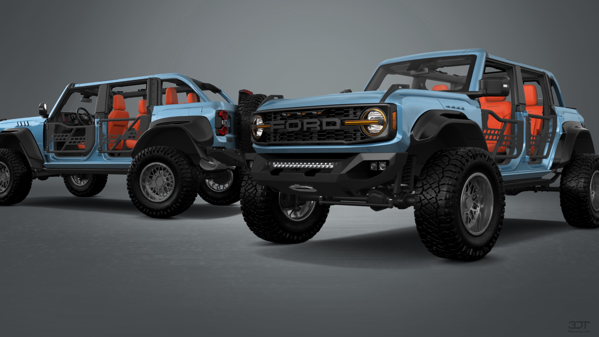 Ford Bronco Raptor 4 Door pickup truck 2022