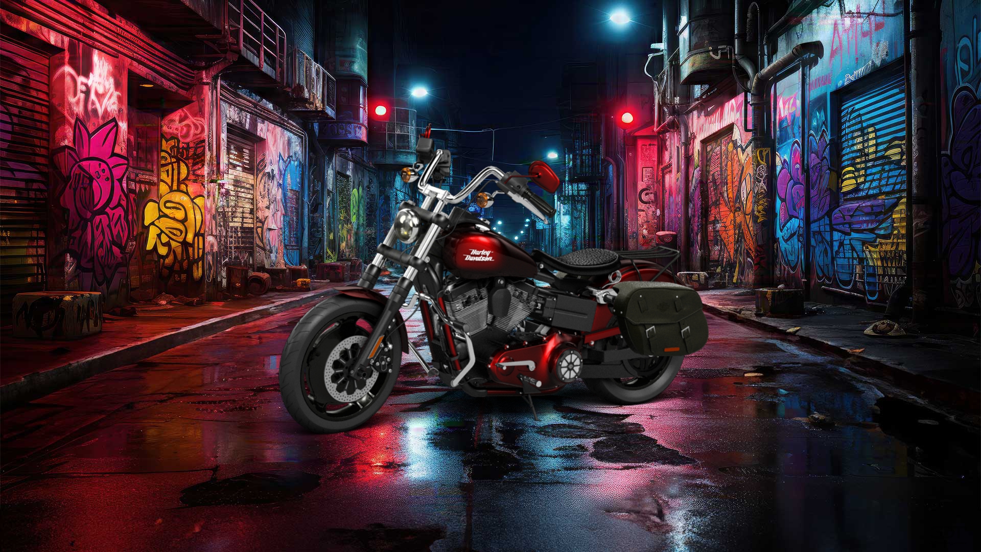 Harley-Davidson Dyna Street Bob Cruiser 2015 tuning