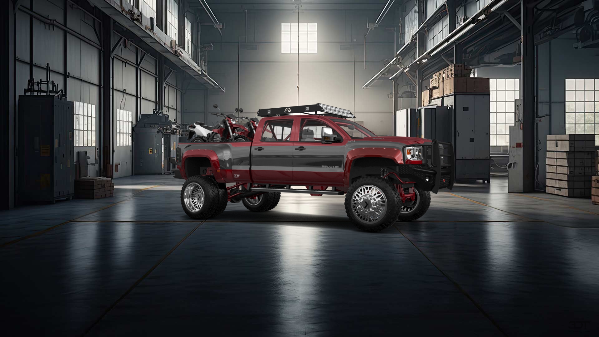 GMC Sierra 3500 HD Crew Cab 4 Door pickup truck 2015