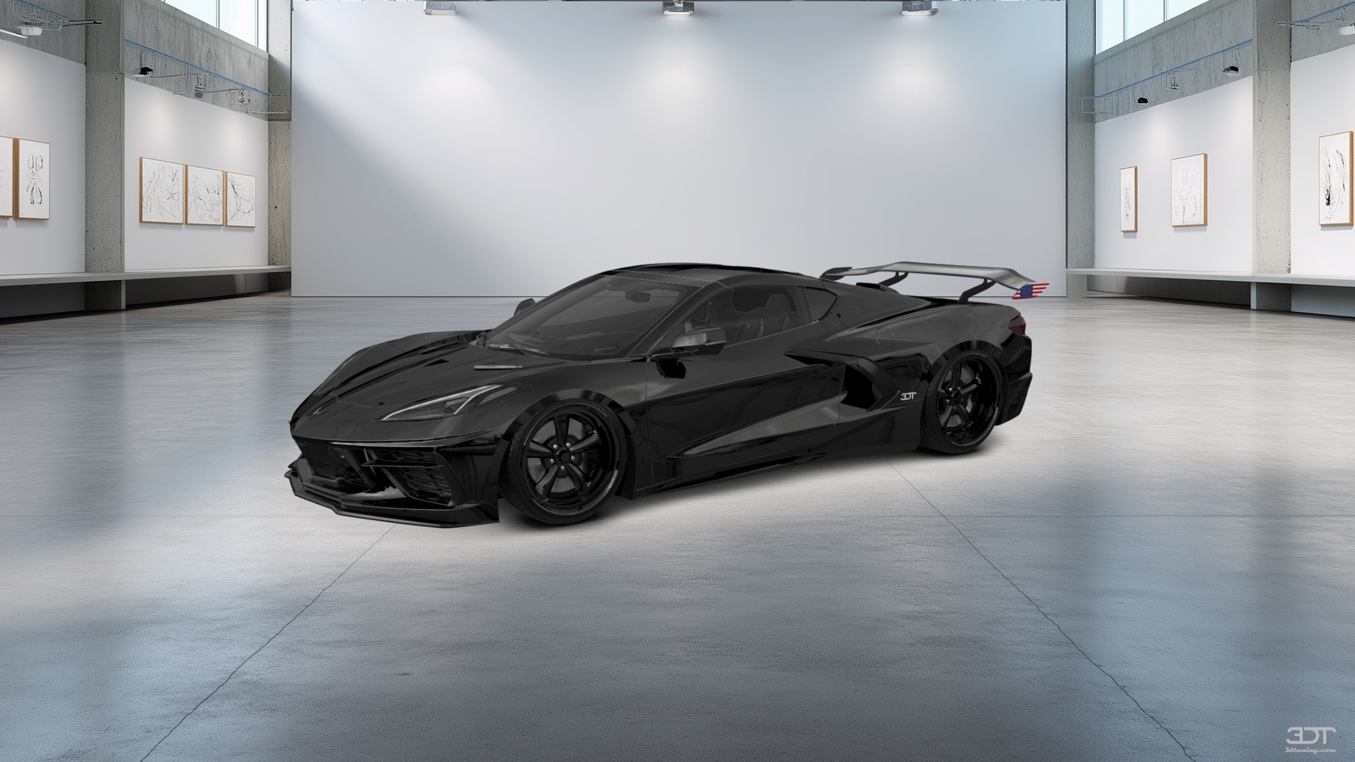 Chevrolet Corvette 2 door targa top 2020 tuning