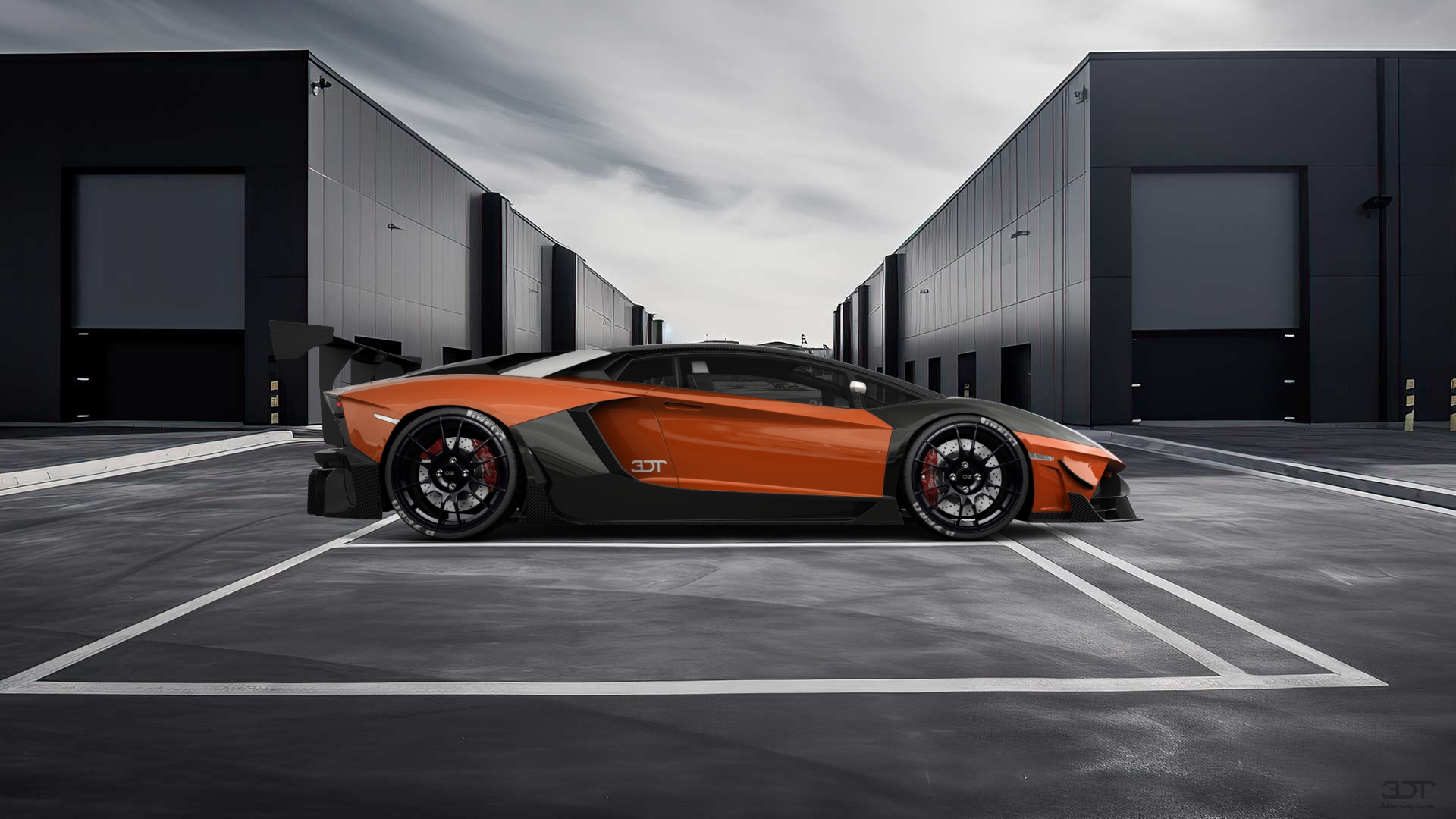 Lamborghini Aventador 2 Door Coupe 2012 tuning