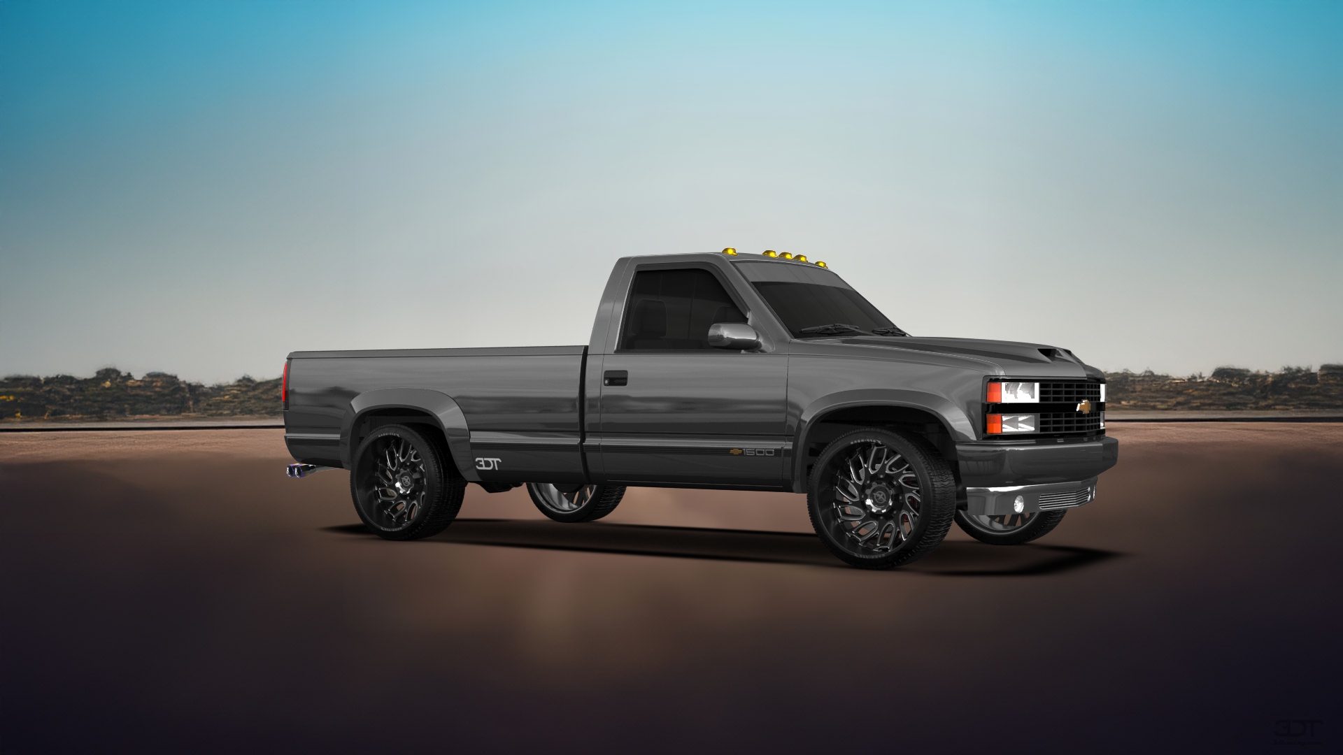 Chevrolet K1500 Regular Cab Fleetside Pickup 1988