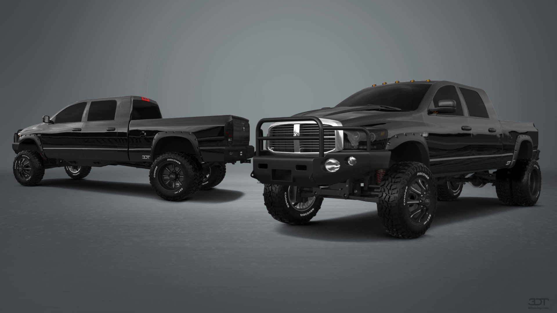 Dodge Ram 3500 Dually 4 Door pickup truck 2007 tuning