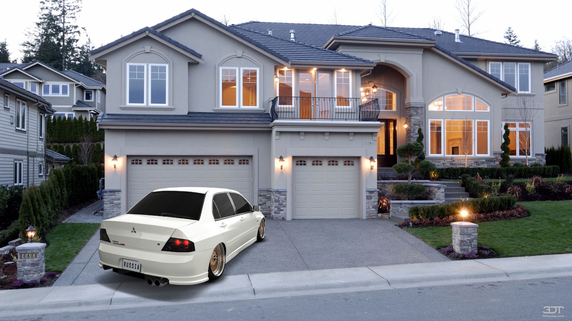 Mitsubishi Lancer Evo IX 4 Door Saloon 2005 tuning
