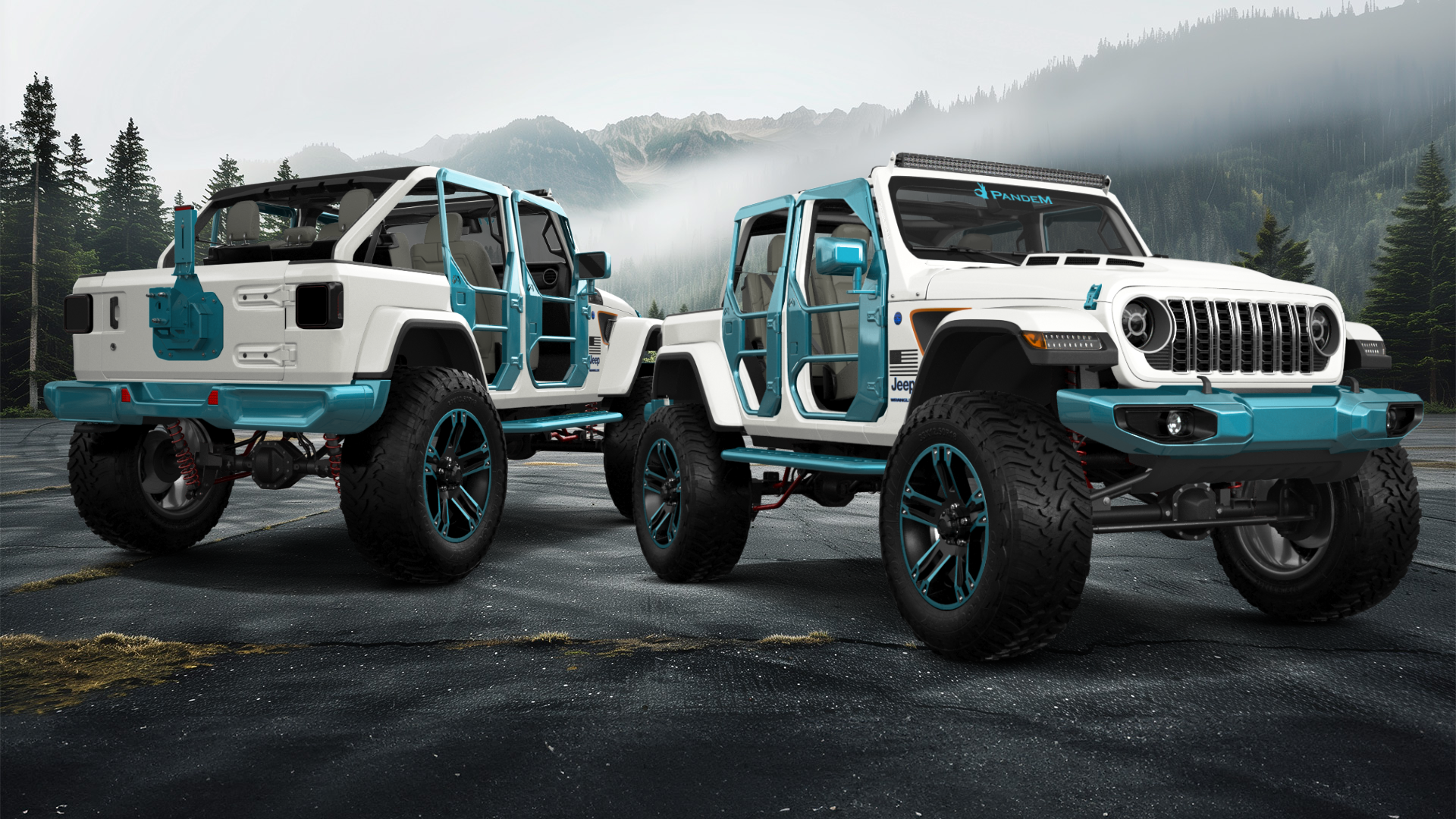 Jeep Wrangler JL 4 Door SUV 2024 tuning