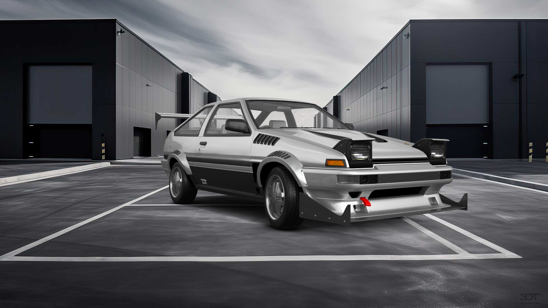 【AE86チューン】 Tuner_9lCp96fH6によって改造されたToyota AE86 1985 | 3DTuning