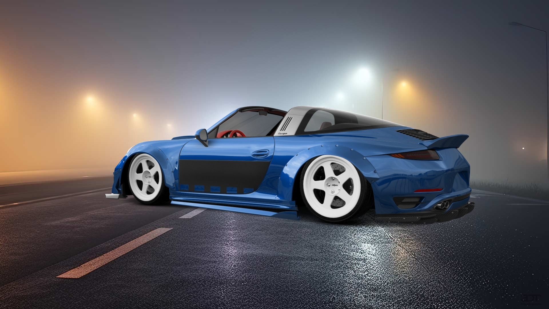 Porsche 911 Carrera Targa top 2014 tuning