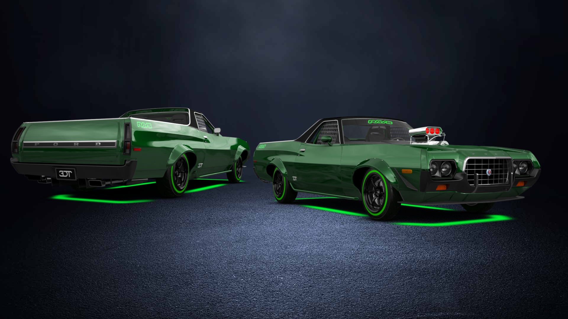 Ford Ranchero 2 Door Coupe 1972 tuning
