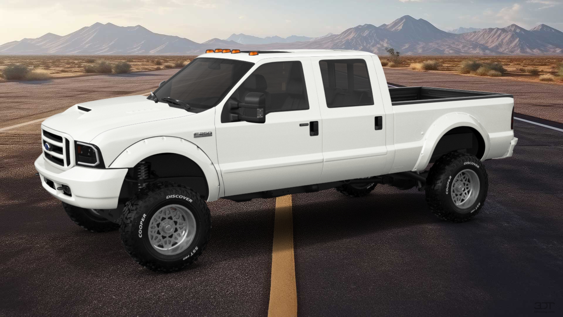 Ford F-250 Crew Cab 4 Door pickup truck 1999