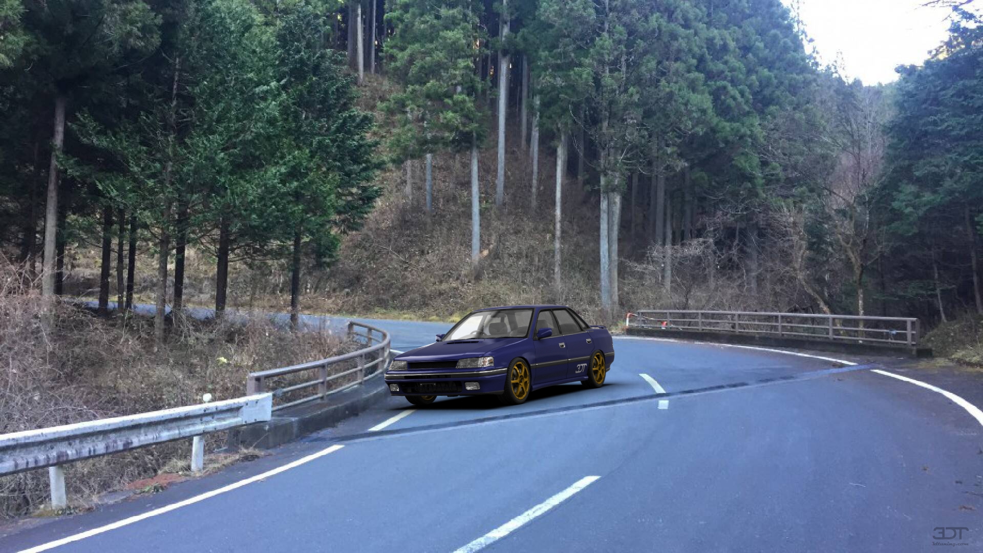 Subaru Legacy sedan 1990 tuning