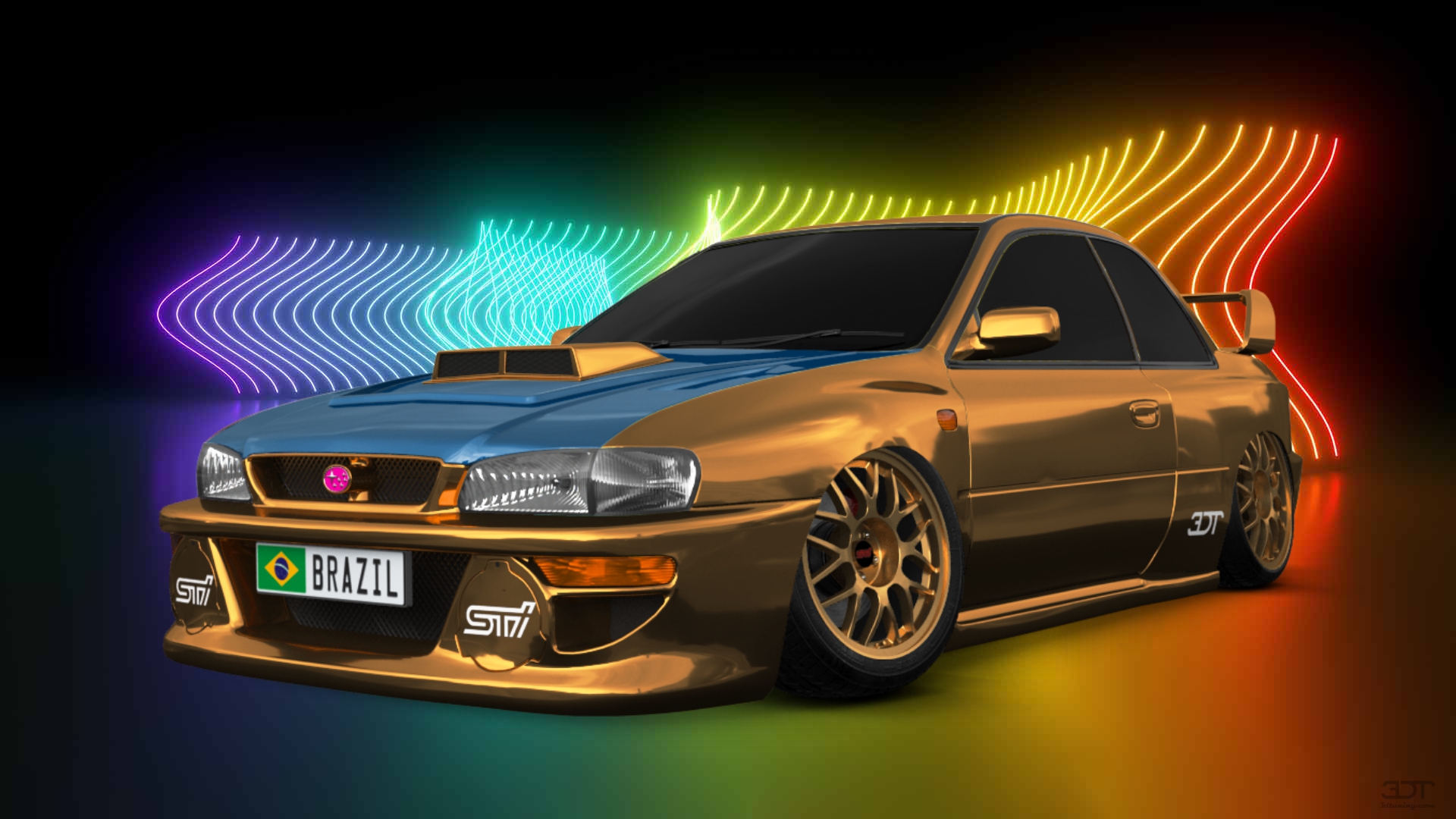 Subaru Impreza WRX STI 22B 2 Door Coupe 2000 tuning
