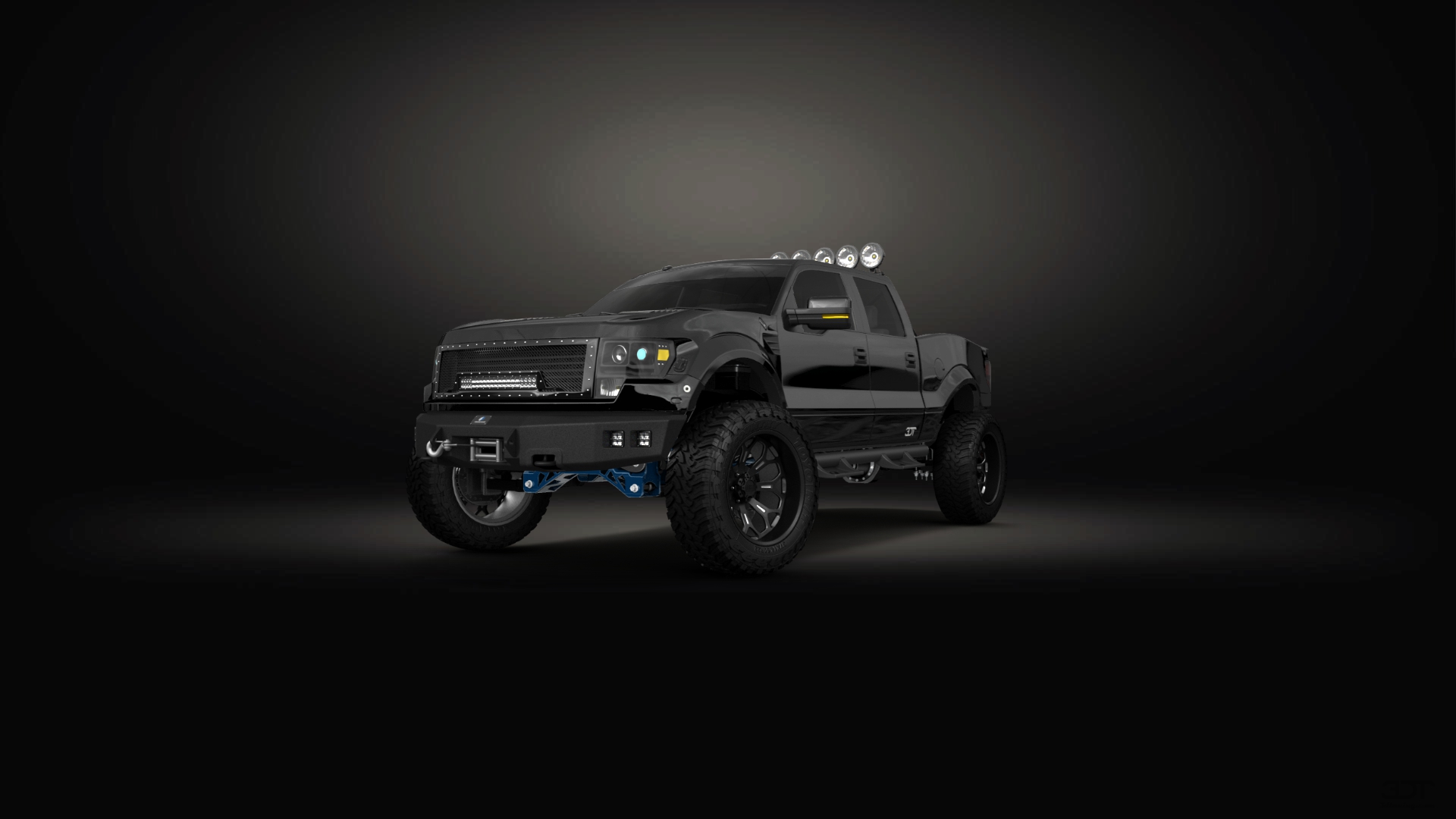 Ford F-150 SVT Raptor 4 Door pickup truck 2013 tuning