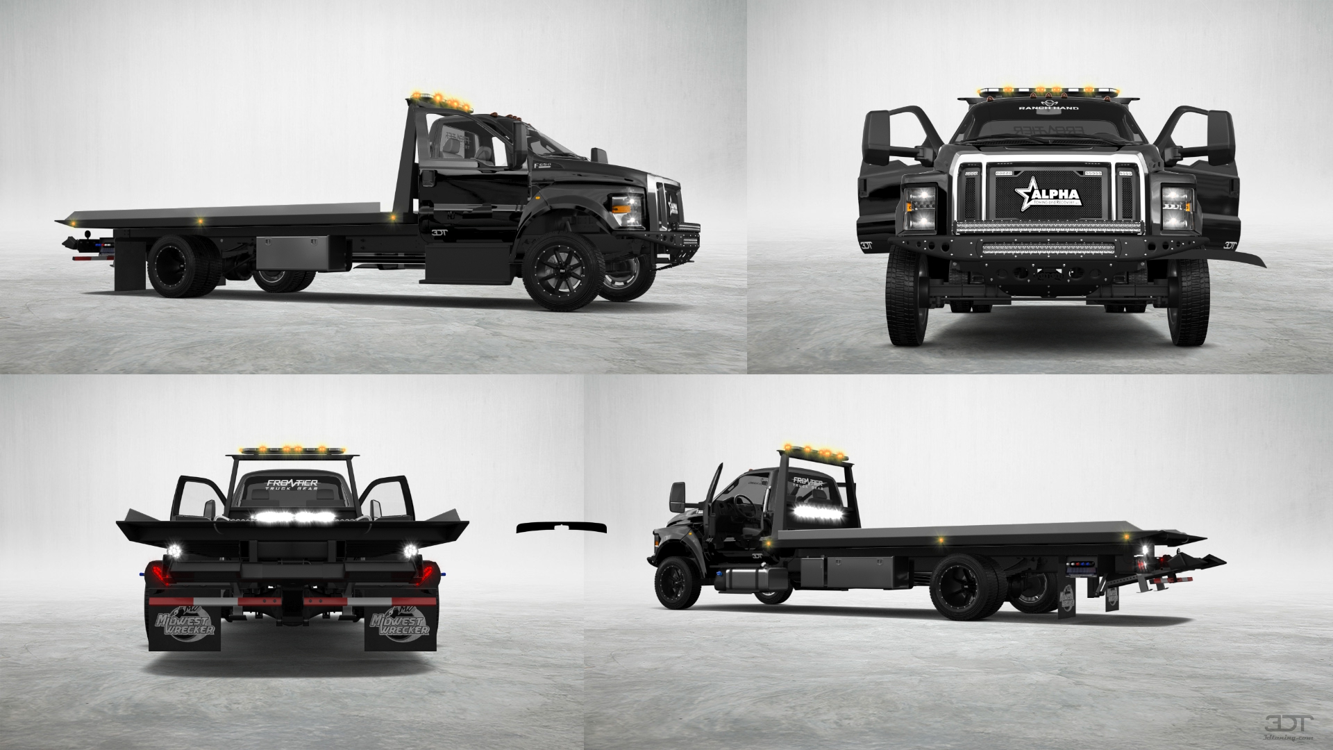 Ford F-650 Tow Truck Pickup 2016