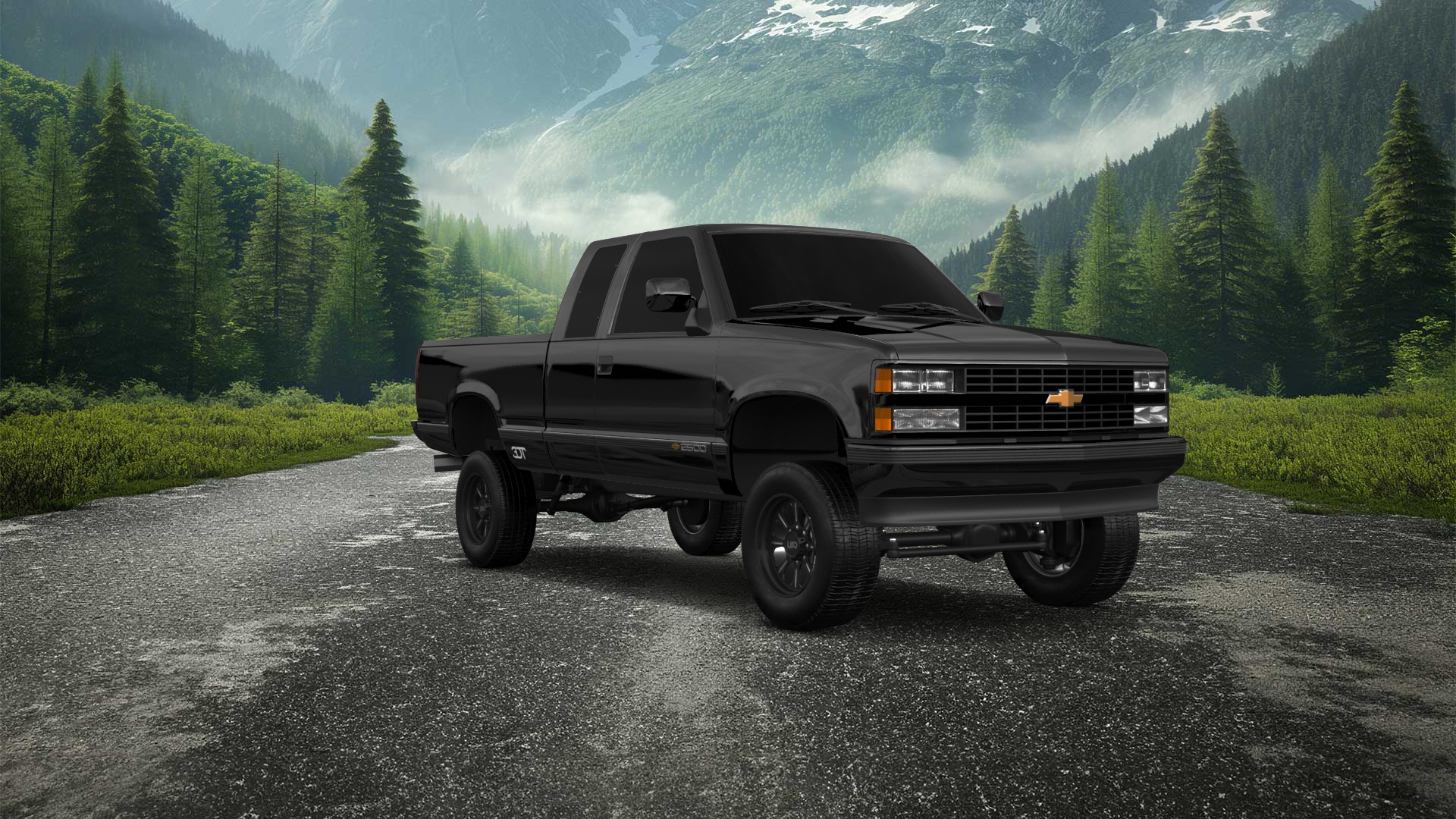 Chevrolet K2500 Extended Cab Pickup 1989 tuning