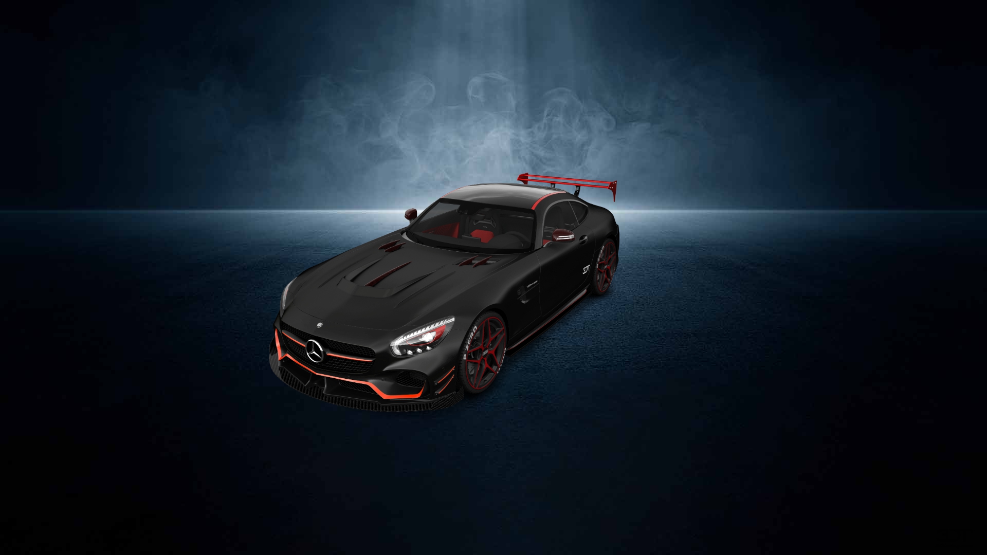 Mercedes AMG GT 2 door fastback coupe 2016 tuning