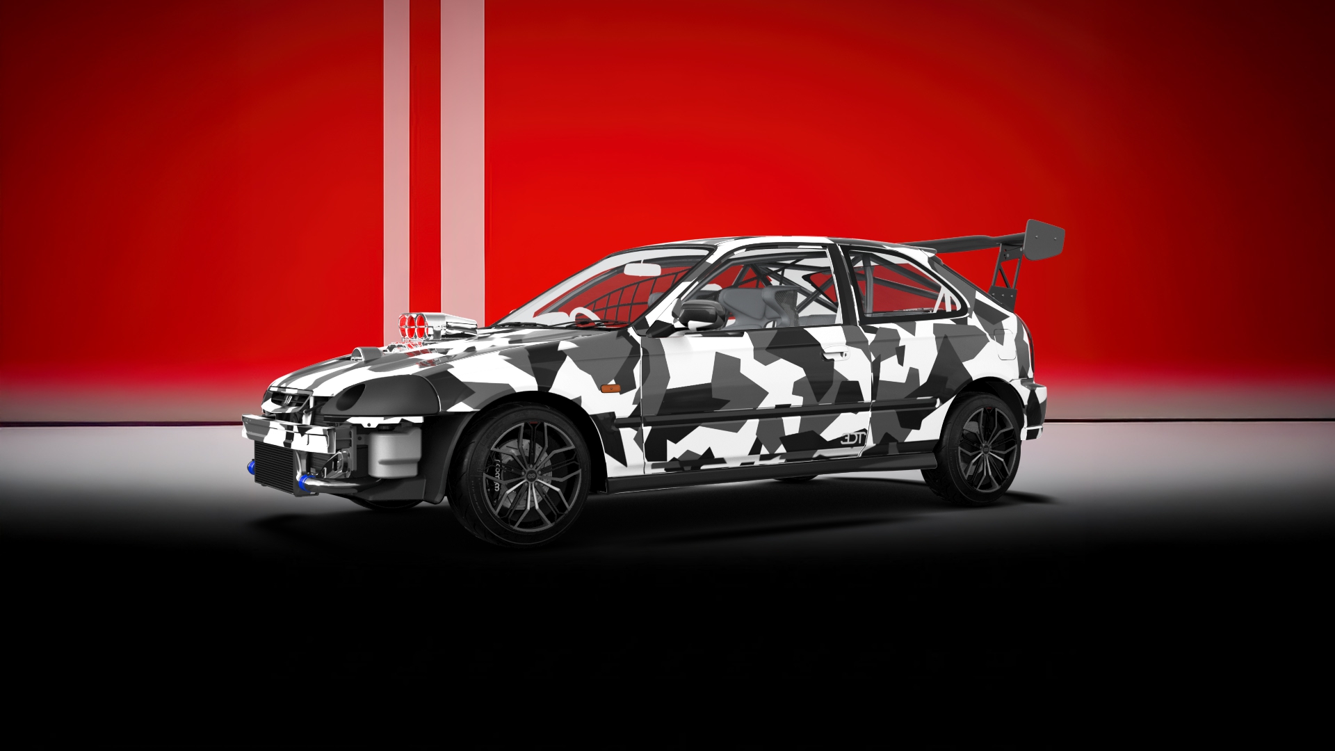 Honda Civic 3 Door Hatchback 1997 tuning