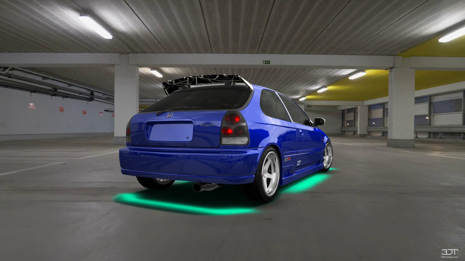 Honda Civic 3 Door Hatchback 1997 tuning