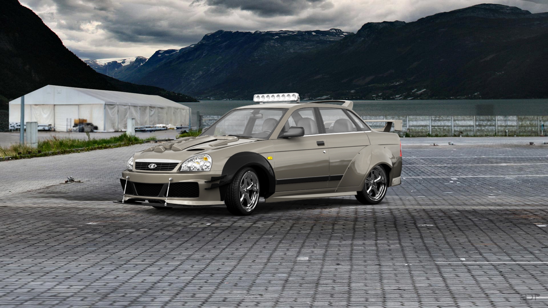 Lada Priora 2170 Sedan 2012 tuning