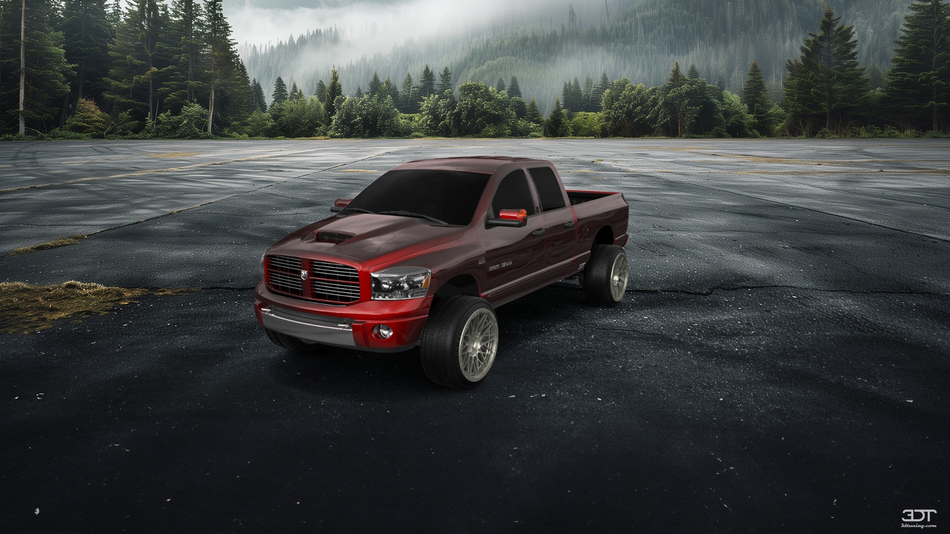 Dodge Ram 1500 Quad-Cab 4 Door pickup truck 2006