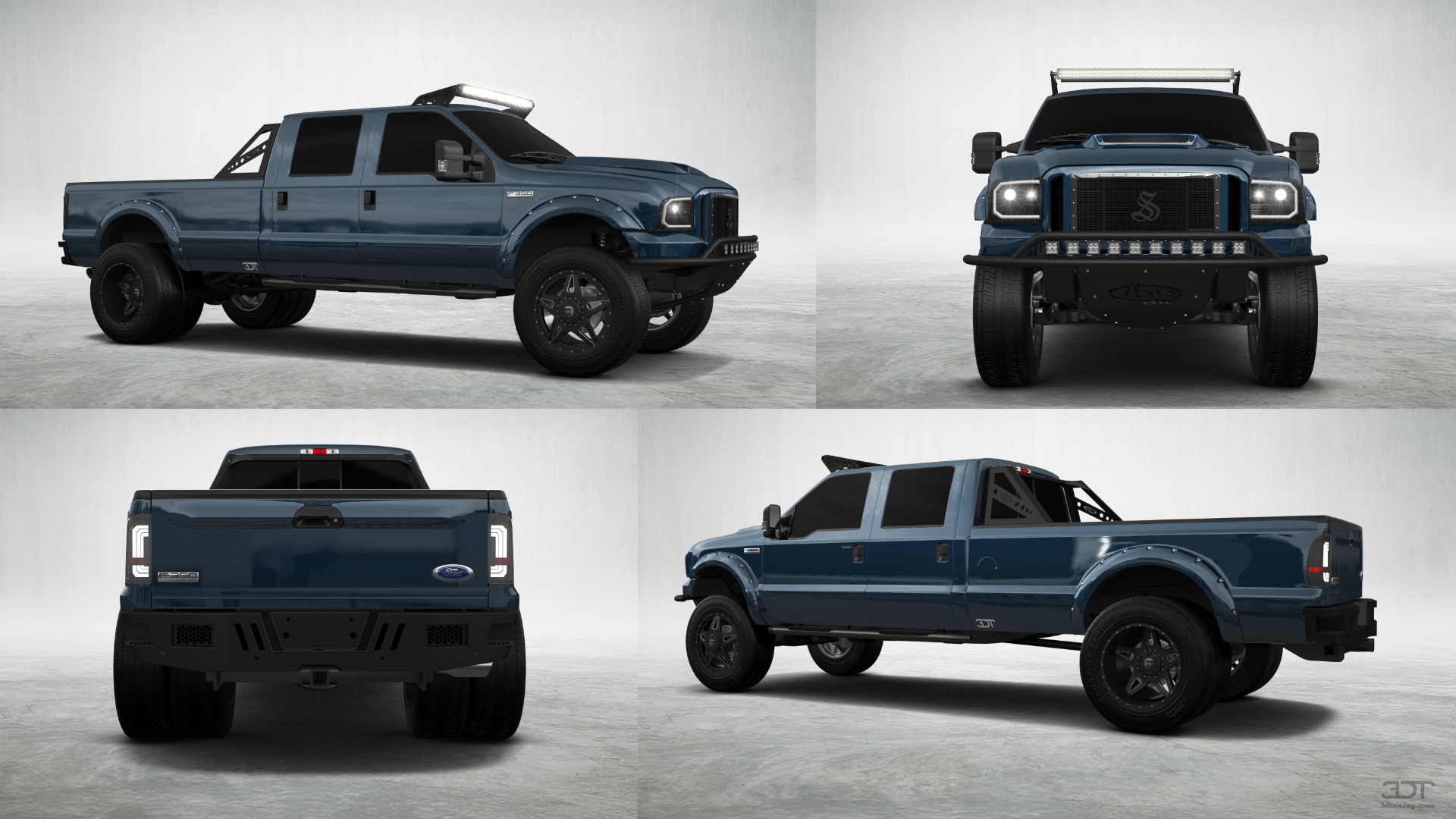Ford F-350 DRW 4 Door pickup truck 1999 tuning