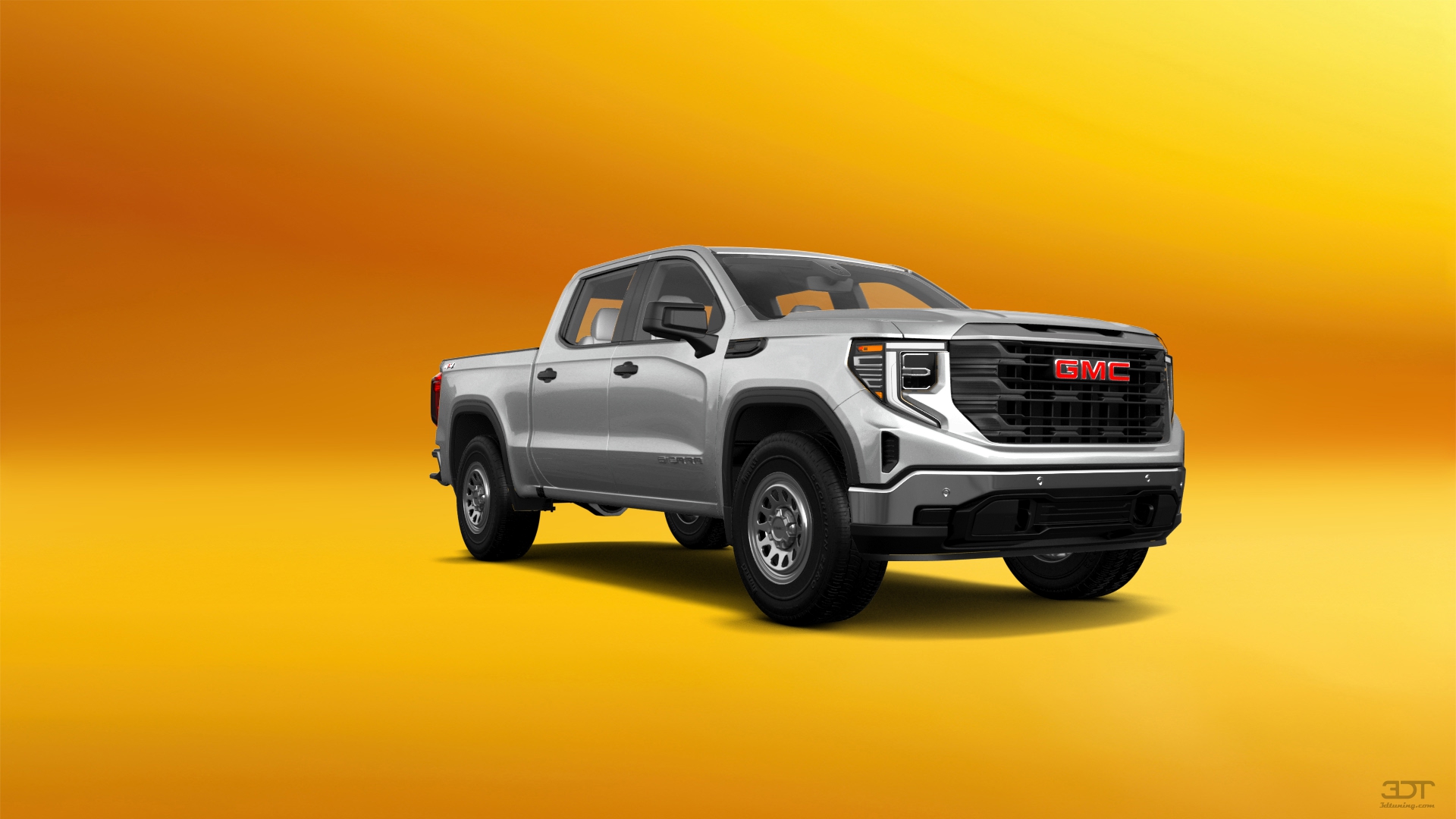 GMC Sierra 1500 Crew Cab 5.8 ft box 4 Door pickup truck 2023 tuning