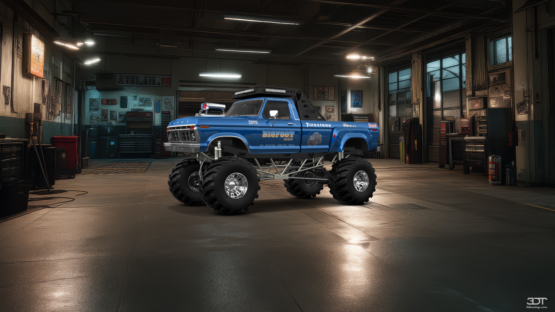 Ford F-350 Dually 2 Door pickup truck 1974 tuning
