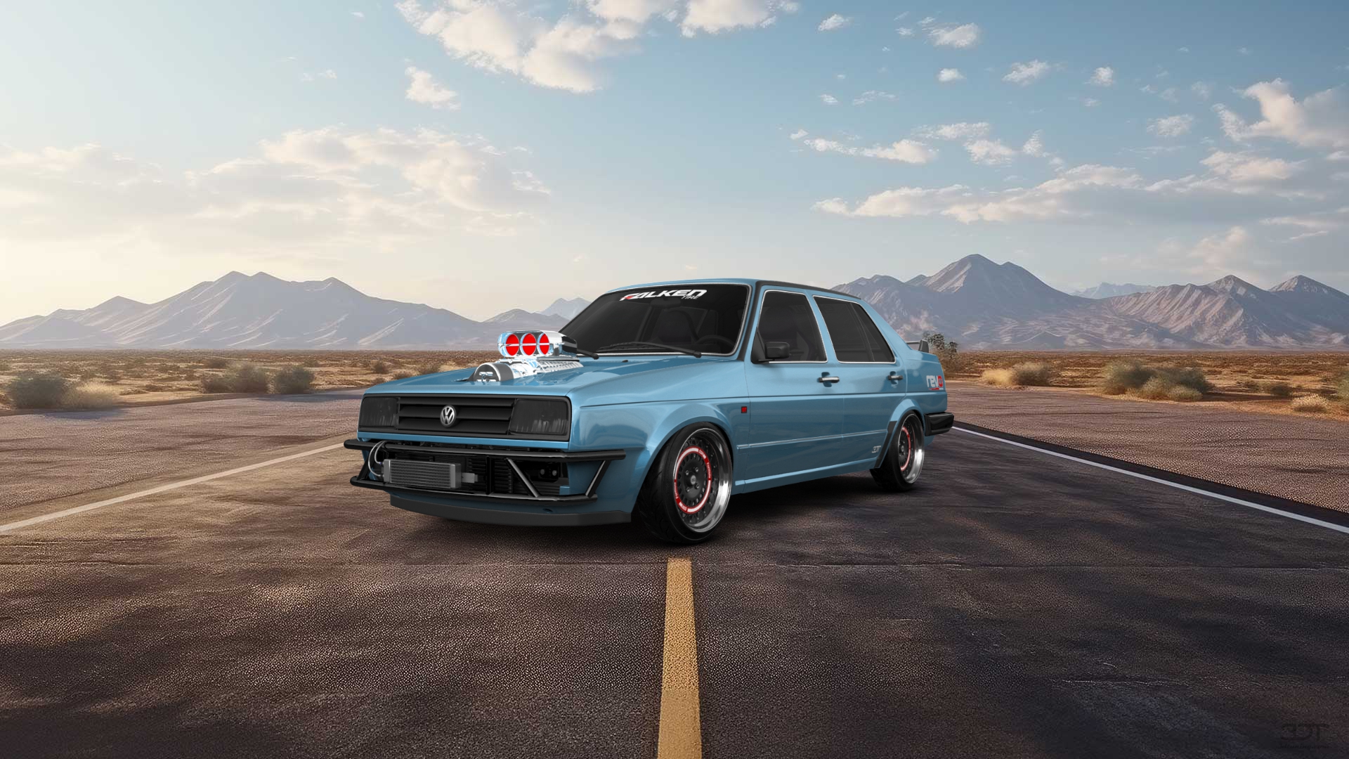 Volkswagen Jetta A2 (mk2) 4 Door Saloon 1985 tuning