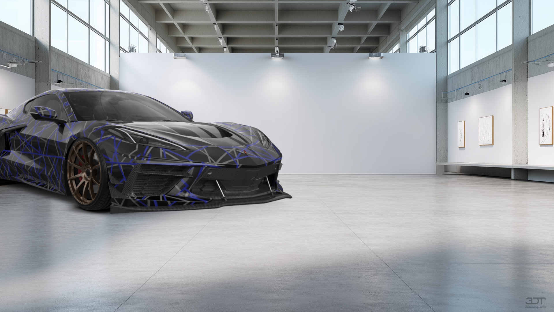 Chevrolet Corvette 2 door targa top 2020 tuning