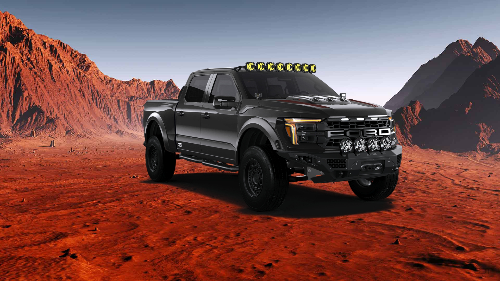 Ford F-150 Raptor 4 Door pickup truck 2024 tuning