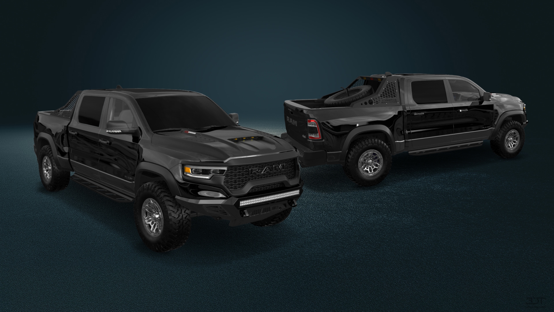 Dodge Ram 1500 TRX 4 Door pickup truck 2021 tuning