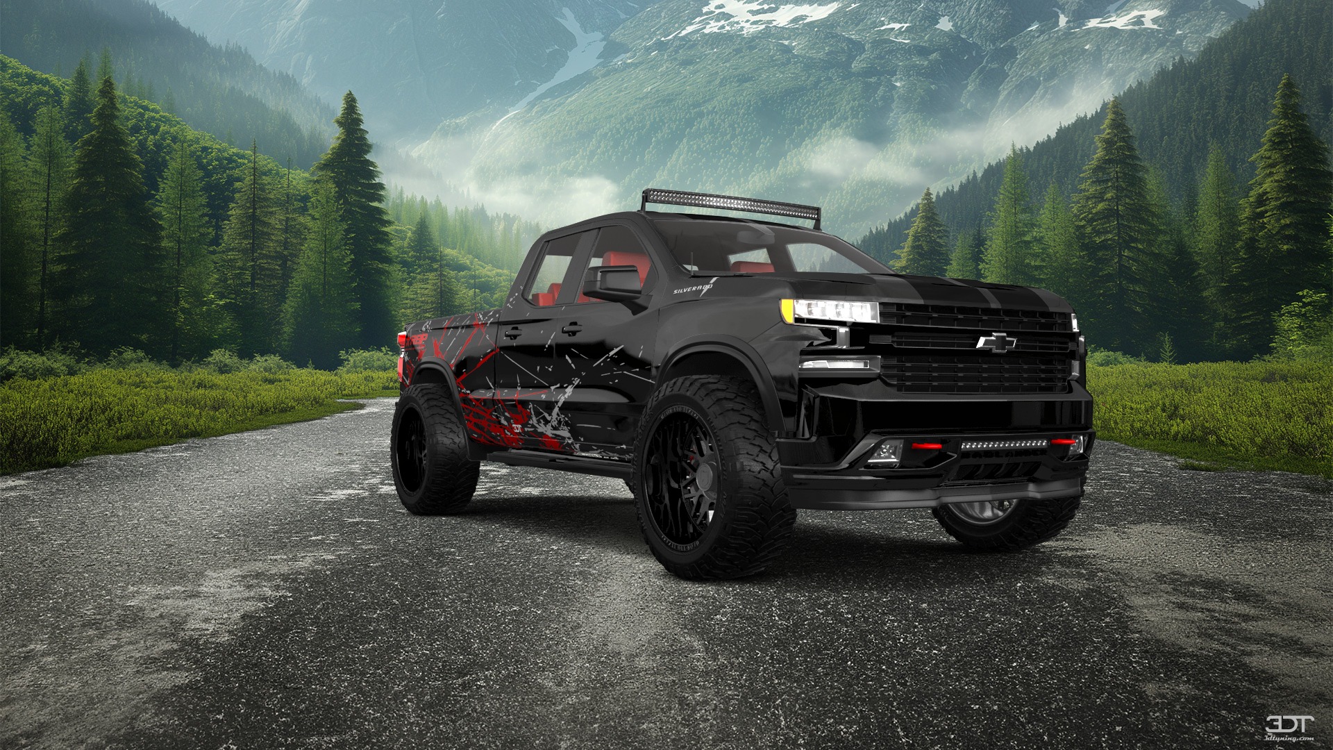 Chevrolet Silverado 1500 6.6 ft box 4 Door pickup truck 2021