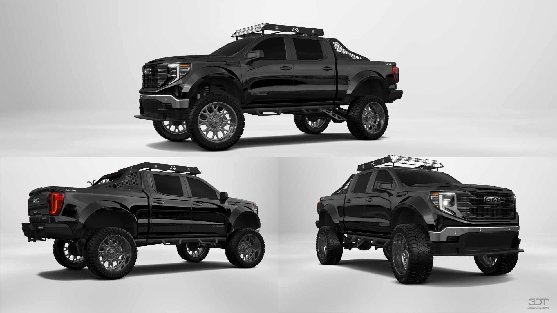 GMC Sierra 1500 Crew Cab 5.8 ft box 4 Door pickup truck 2023 tuning