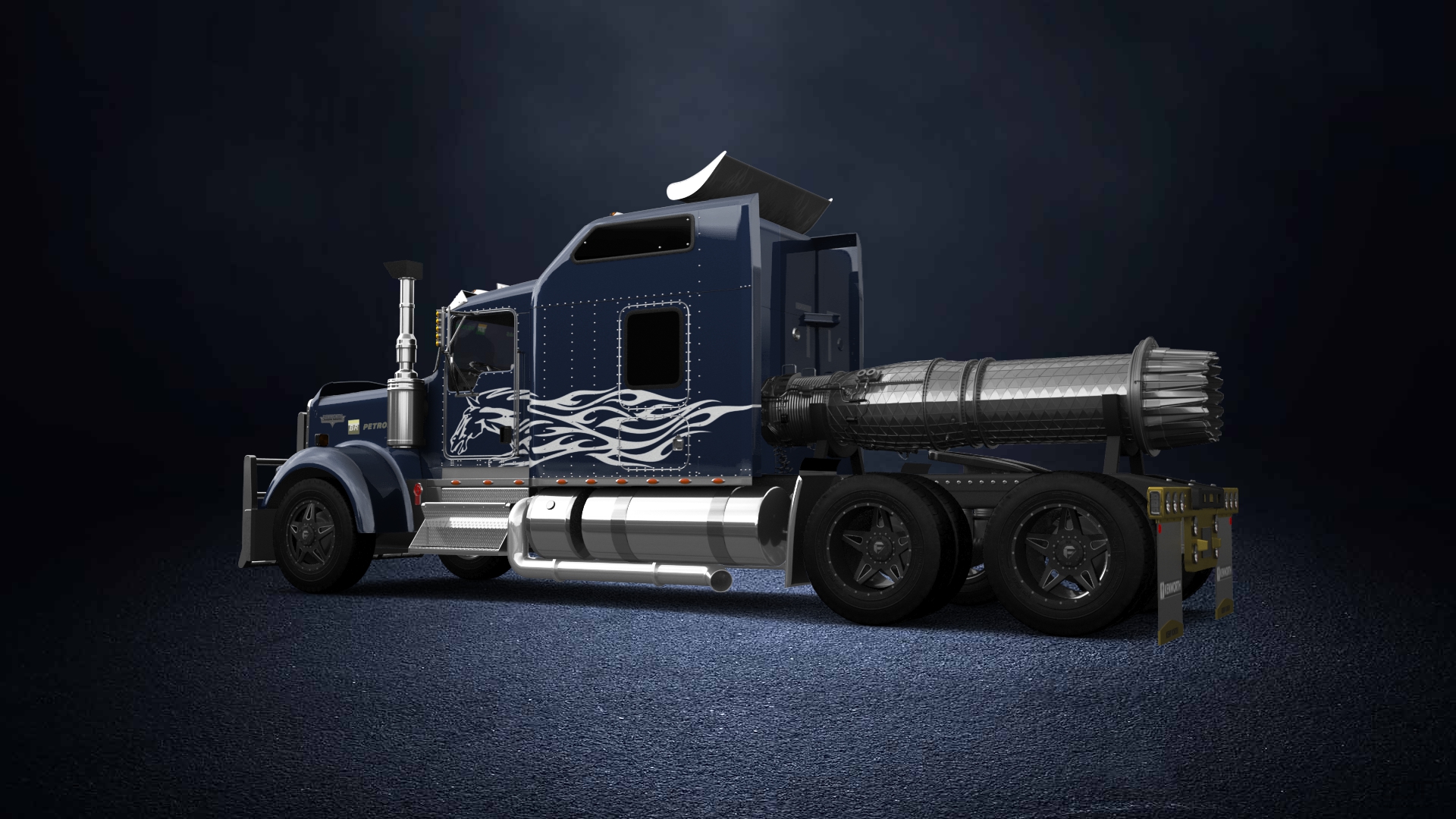 Kenworth W900 Sleeper Cab Truck 2015