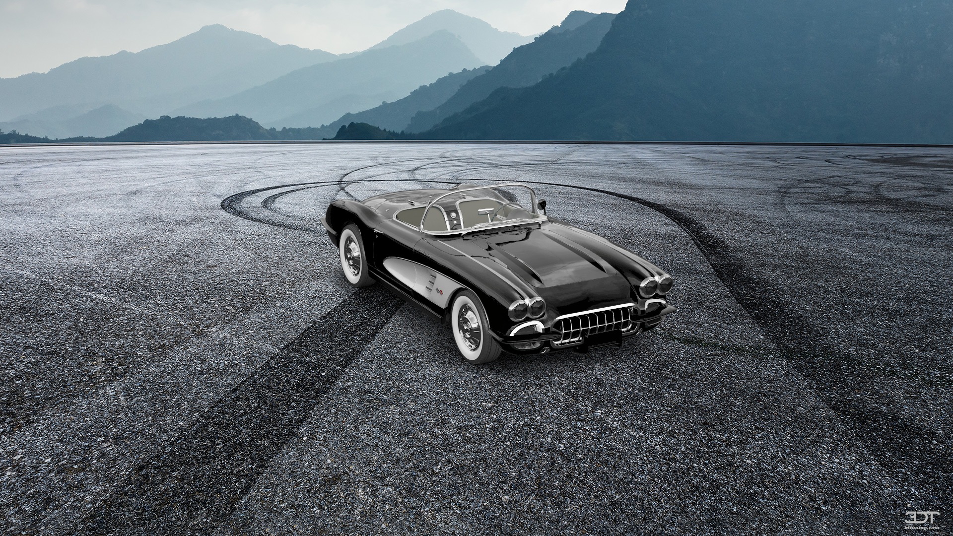 Chevrolet Corvette Convertible Coupe 1958 tuning