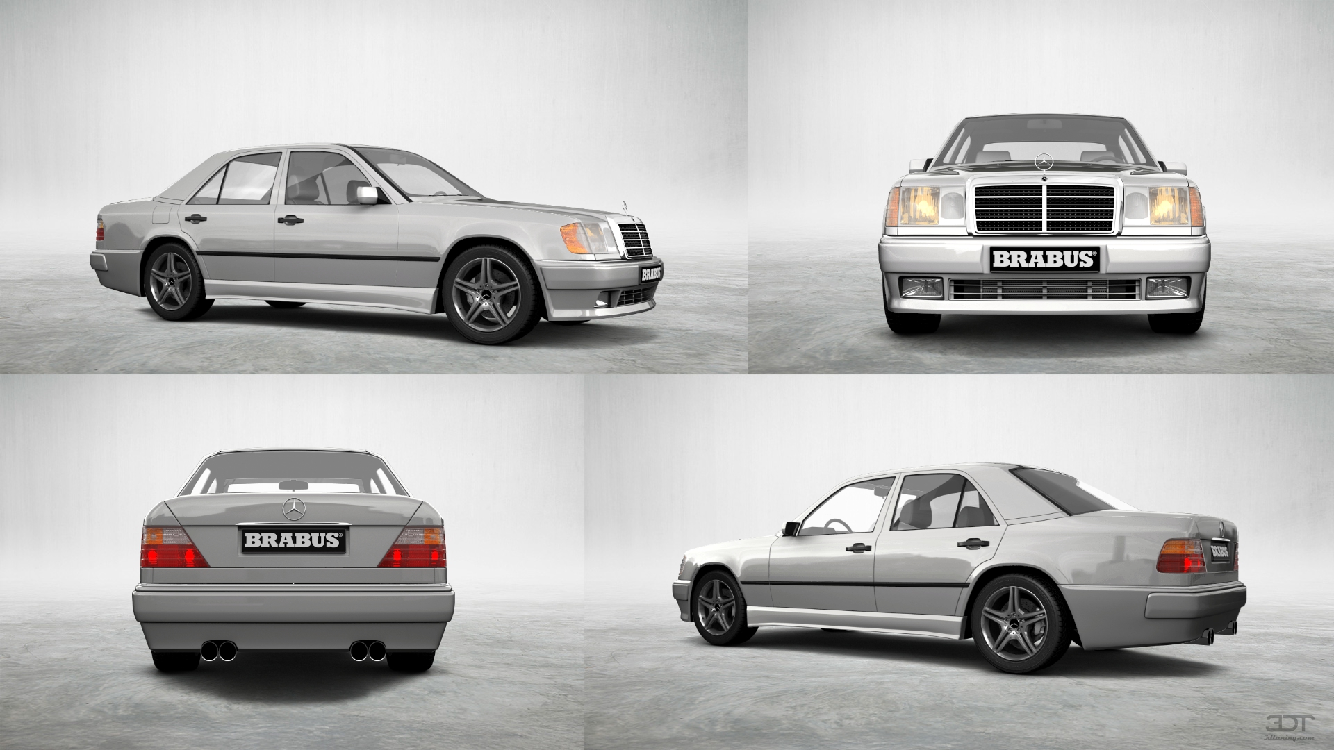 Mercedes E-Class Sedan 1984 tuning